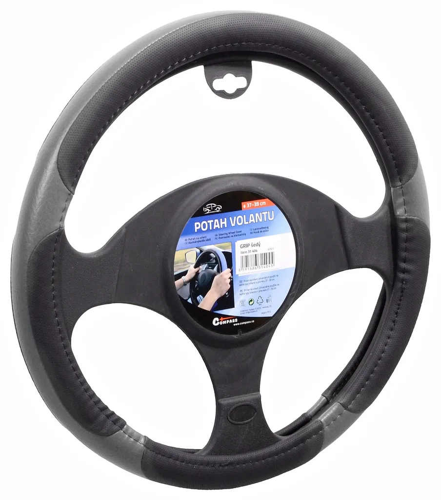 Coprivolante Grip Grigio: Basta Mani che Scivolano! Prezzo Shock