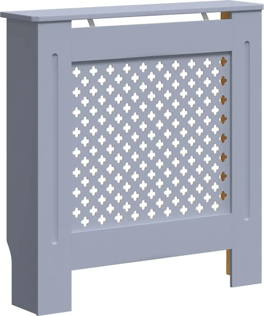 Copertura Termosifone Grigia 78 cm vidaXL | Protezione Bimbi MDF