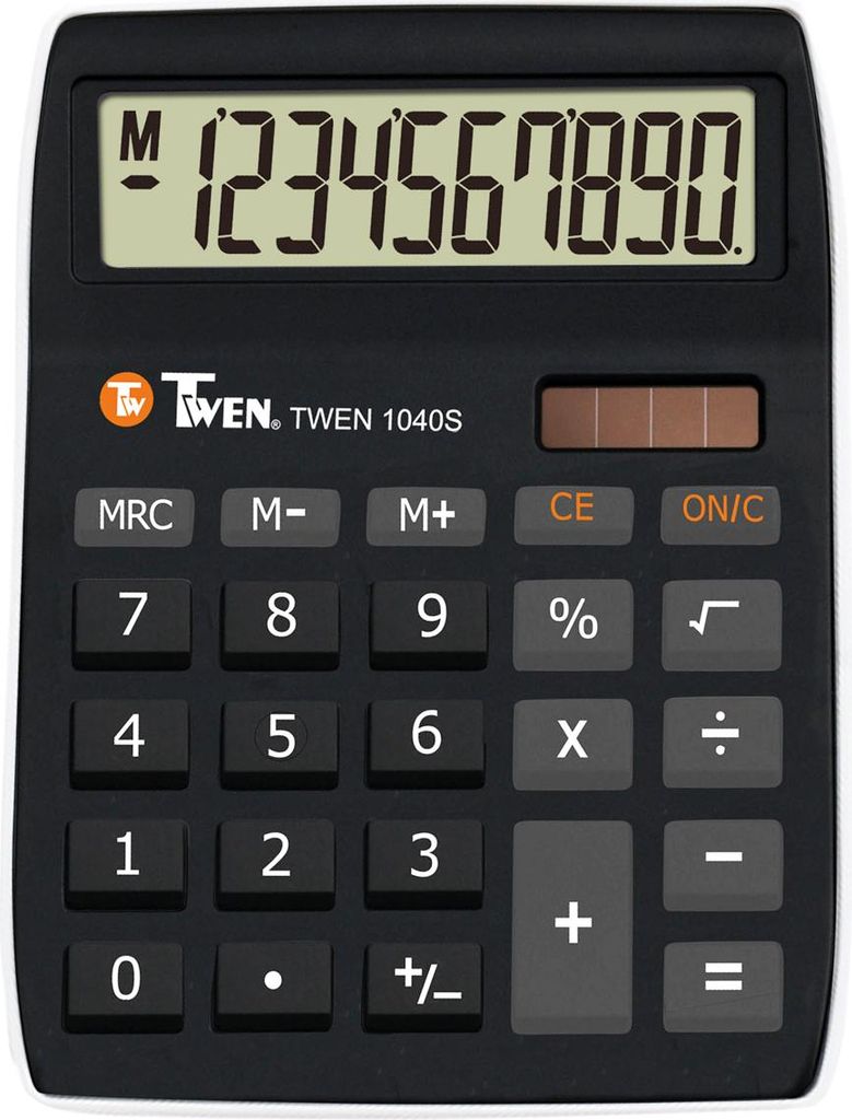 TWEN 1040S Tischrechner schwarz