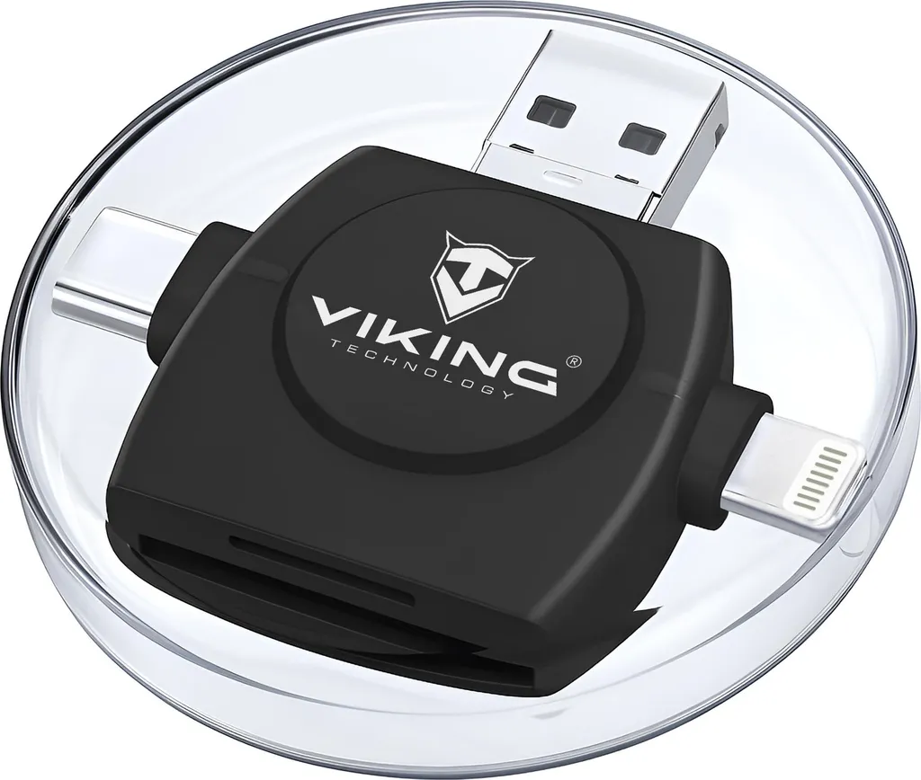 Lettore Viking V4 USB 3.0: Salva le Foto dei tuoi Figli in un Click!