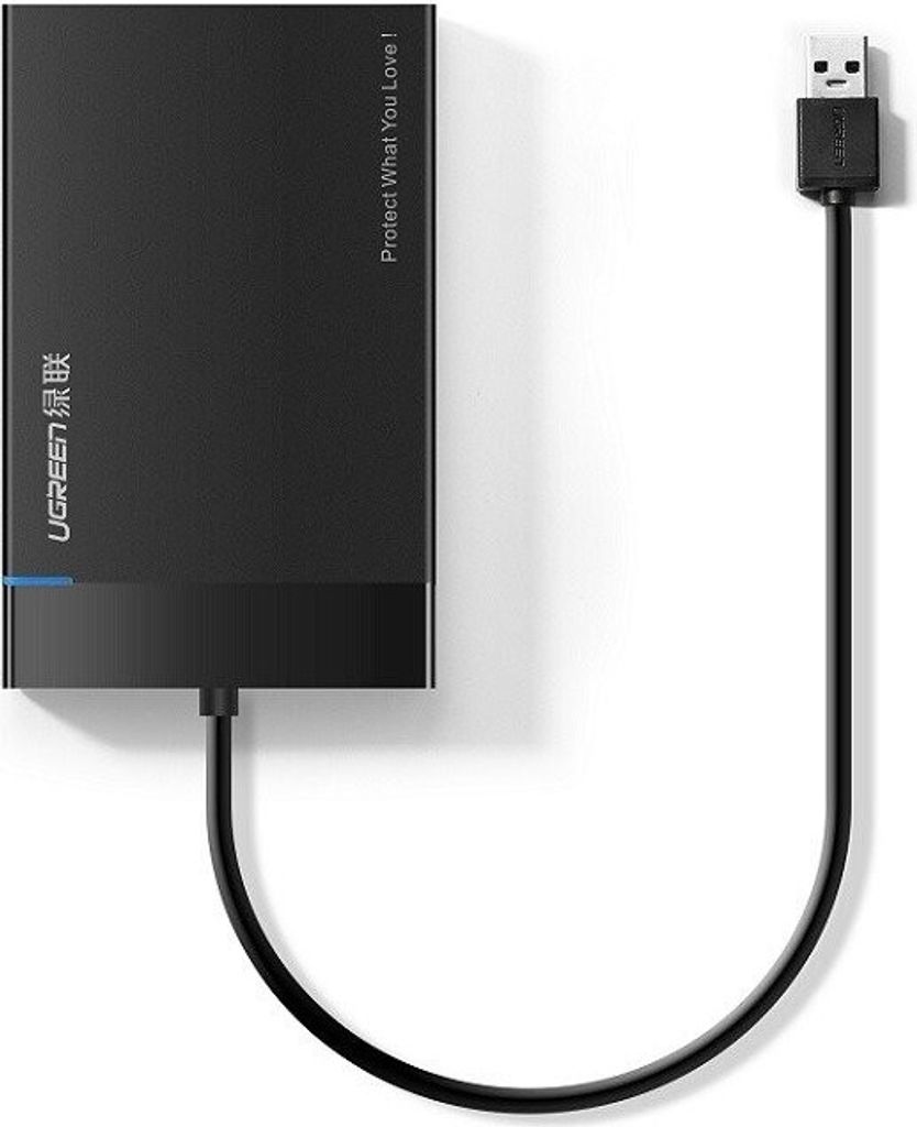 Ugreen Adaptergehäuse Sata 2.5'' 5Tb Usb 3.0 Plattenhalter Produktbild 