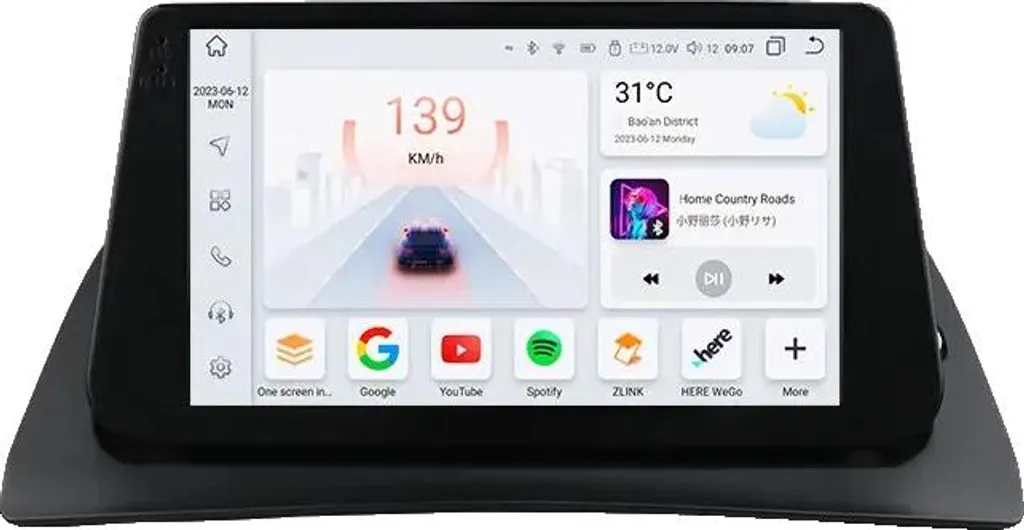 Pack GPS Carplay Renault Kangoo 2009-2018 : Écran 9 Pouces S1 32Go