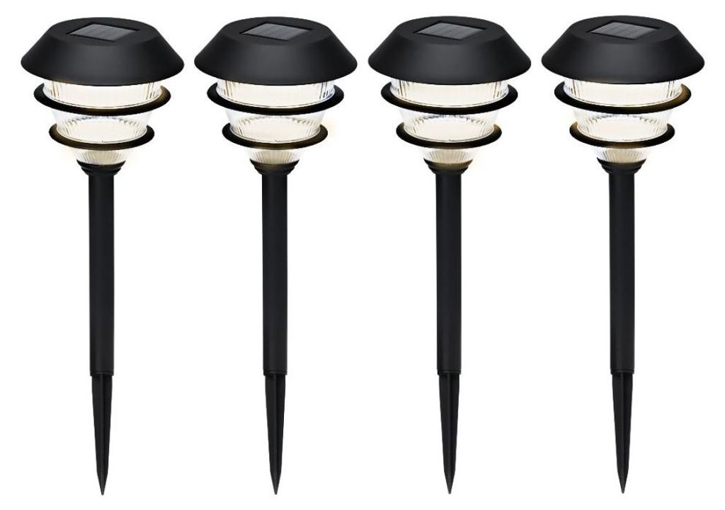 Solar Gartenleuchten 4er Set 41 cm
