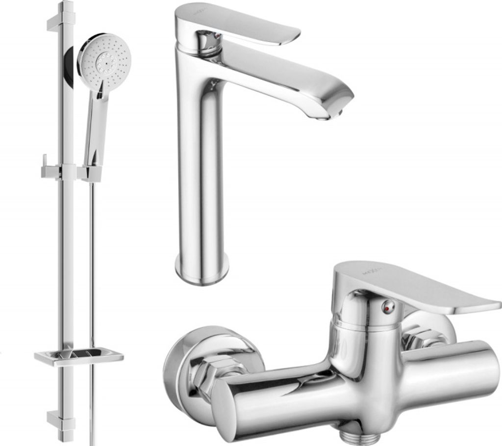 Mexen Pecos DQ40 Brausegarnitur, Chrom - 72714DQ40-00