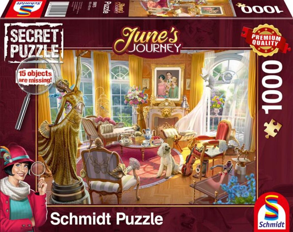 Schmidt Spiele 59975, 1000 kusov, Prázdniny, 12 rok / roky Obrázok produktu 