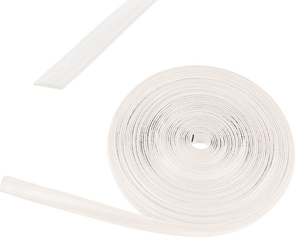 30 Meter Kederband weiß 12 mm Kunststoff Leistenfüller für Wohnwagen, Wohnmobil