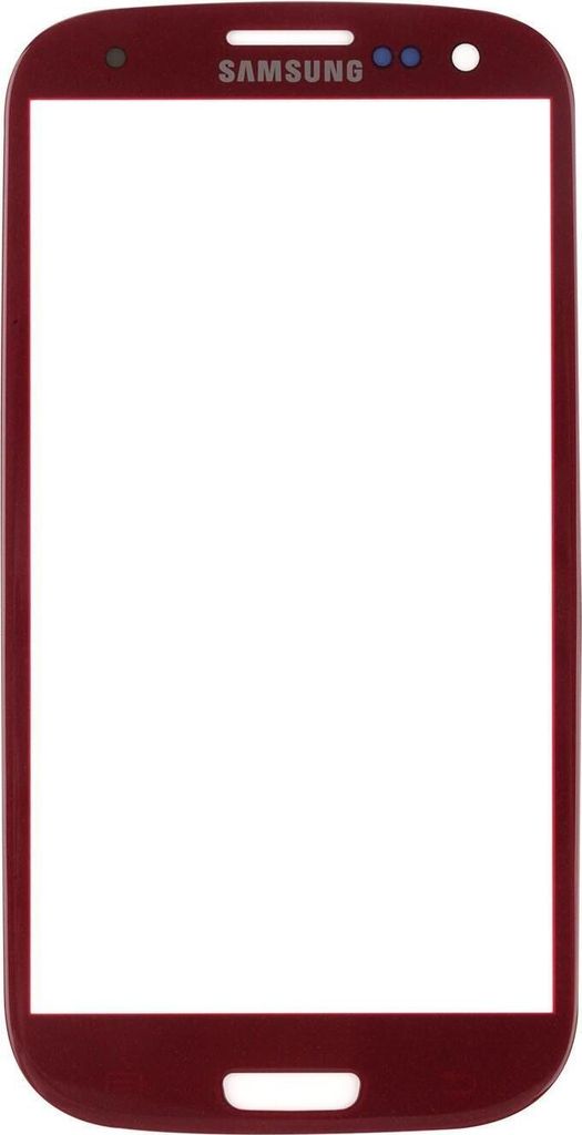 Bildschirm + Leim für Samsung Galaxy S3 I9300 & I9305 - rot