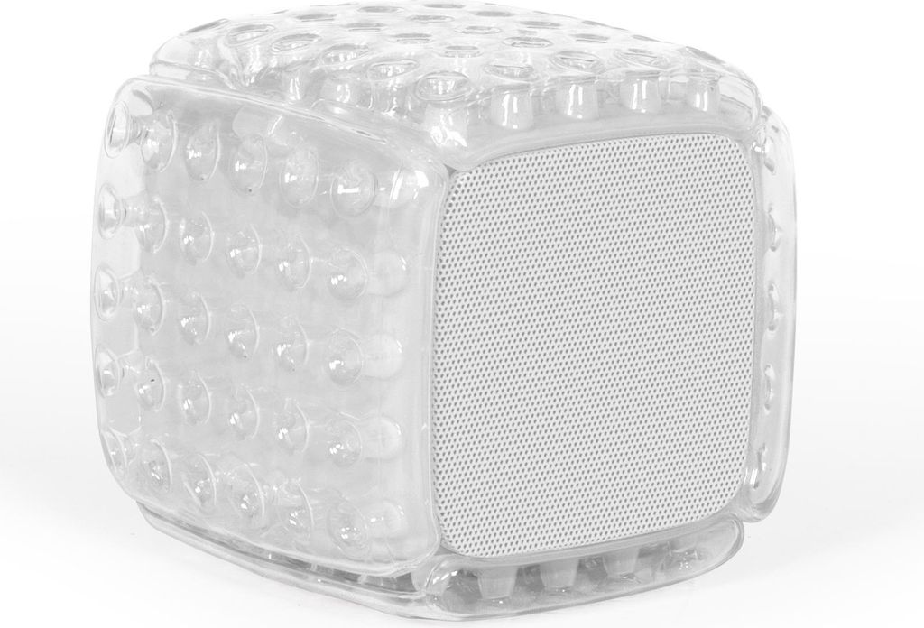 Weißer tragbarer bluetooth-lautsprecher Livoo TES260W