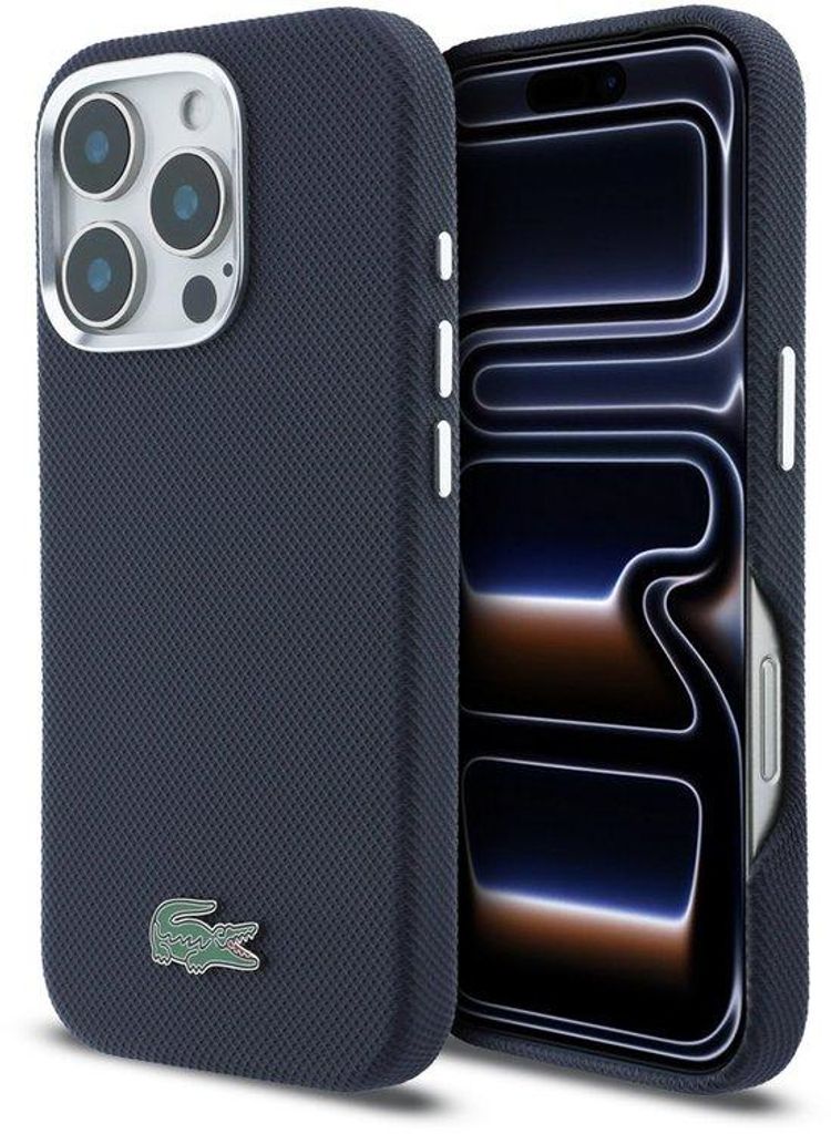Zadný kryt Lacoste pre iPhone 16 Pro Max v tmavomodrej Obrázok produktu 