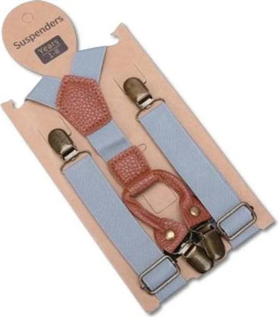 Bretelle Bambino Grigio Regolabili: Accessorio Fashion per Outfit 1-8 Anni