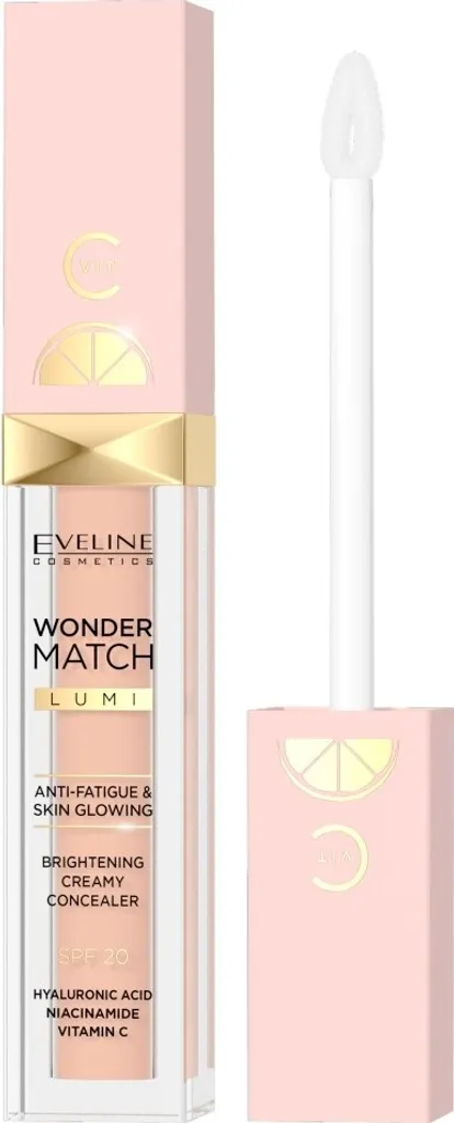 Correttore Eveline Wonder Match Lumi 6,8ml: Effetto Incarnato Impeccabile