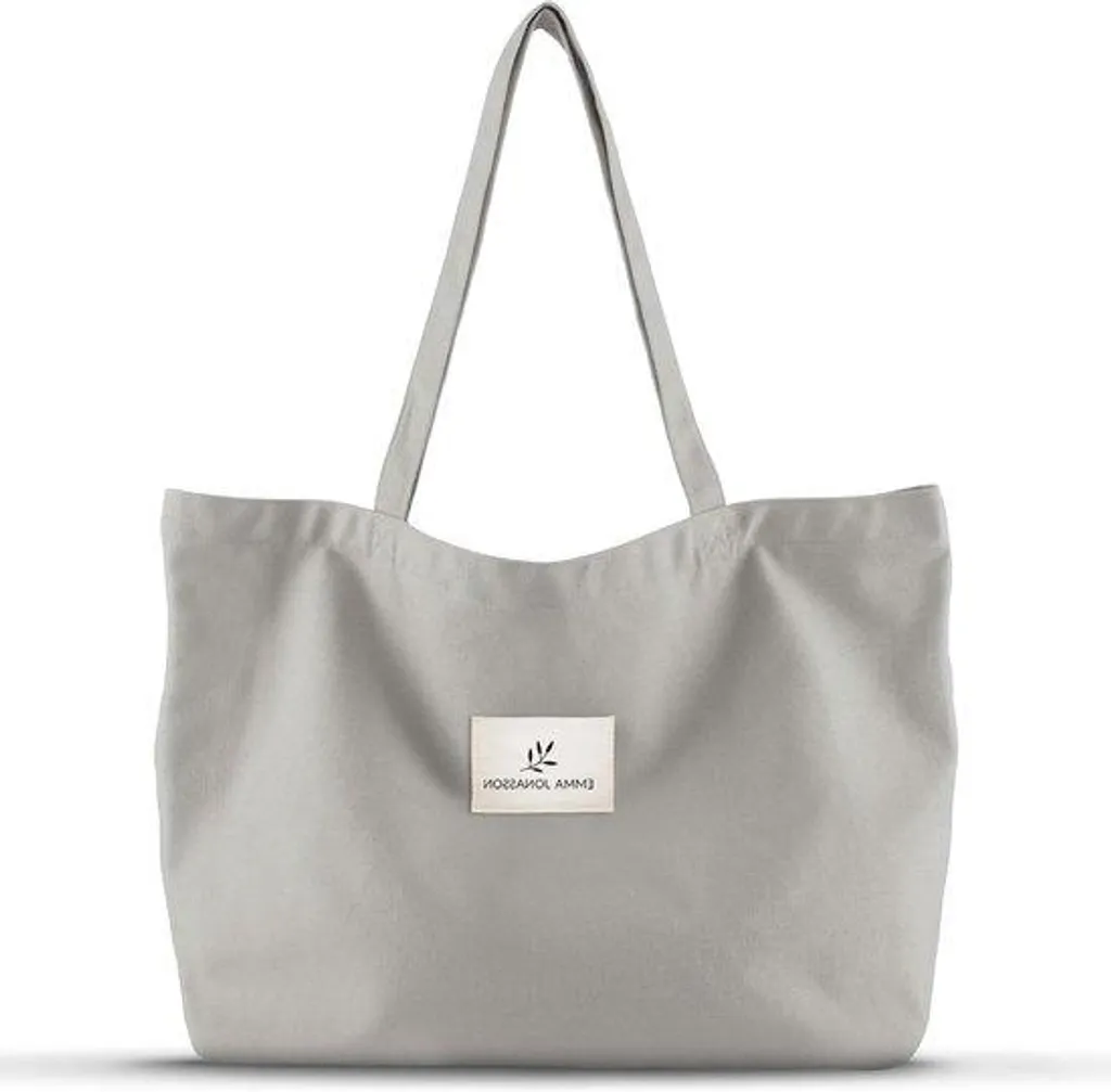 Sac en jute résistant à fermeture éclair et compartiment de rangement