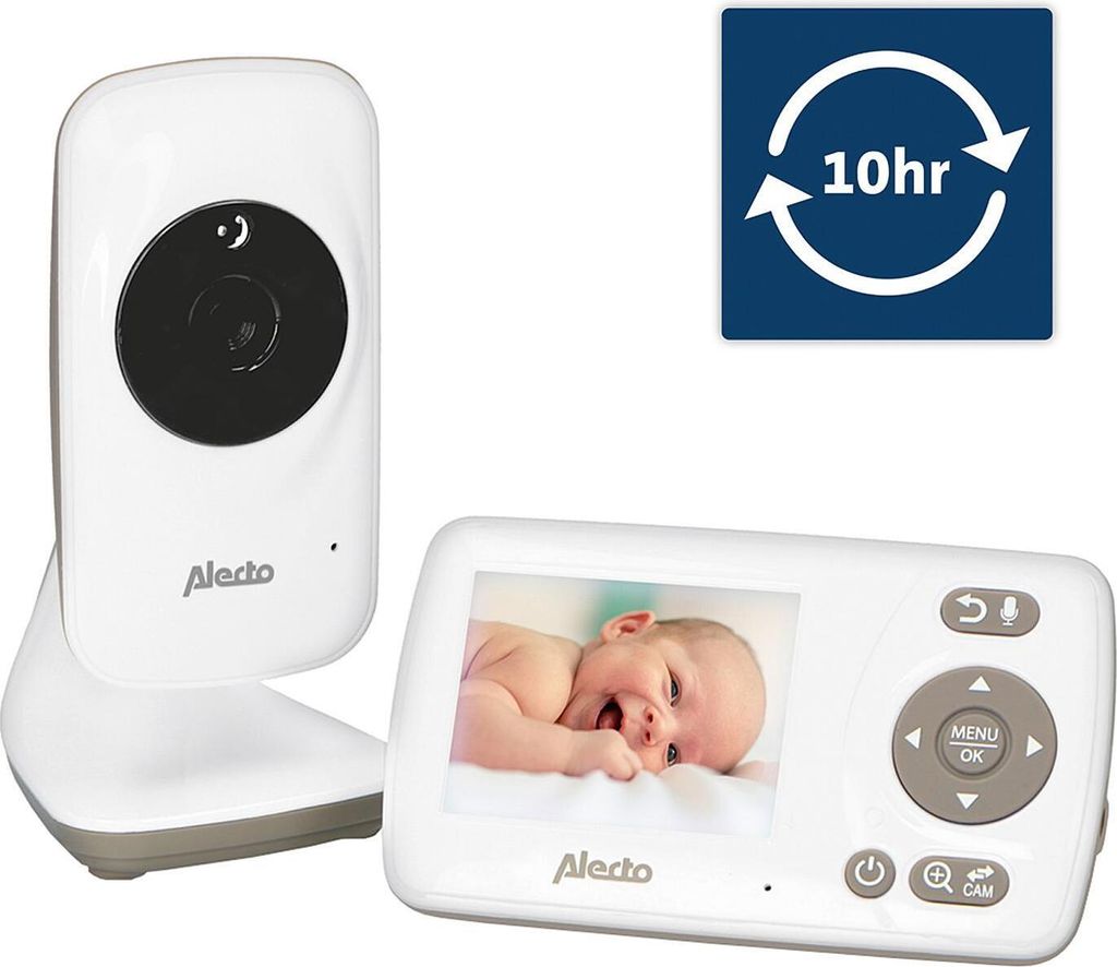ALECTO DVM-71 - Niania elektroniczna z kamerą, wyświetlacz Zdjęcie produktu 8