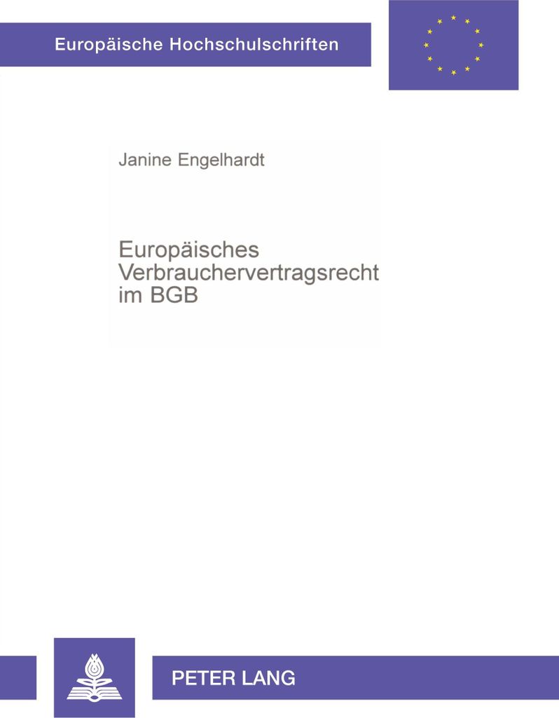 Europäisches Verbrauchervertragsrecht im BGB
