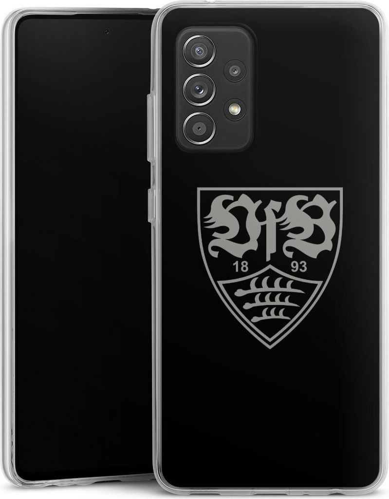 DeinDesign Handyhülle für Samsung Galaxy A52s 5G Silikon Hülle Case Smartphone Schutzhülle Logo Offizielles Lizenzprodukt VfB Stuttgart