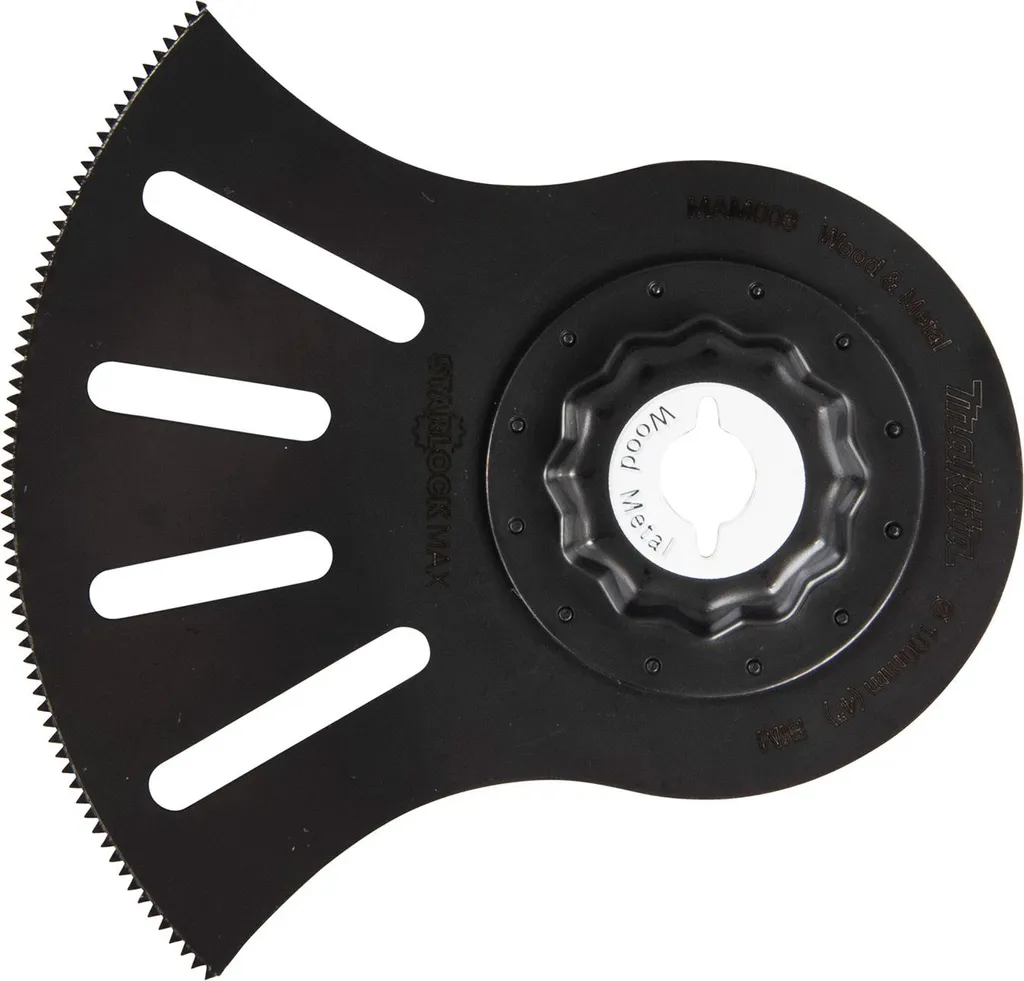 Lama Makita per taglio a tuffo, 100 mm Starlock Max - 15 TPI - BiM - MAM003 - Legno / Metallo