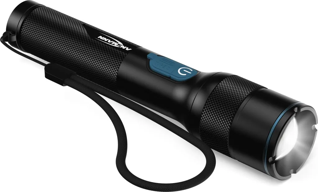 Lampe Torche LED Rechargeable ANSMANN : Fini les Pannes dans le Noir