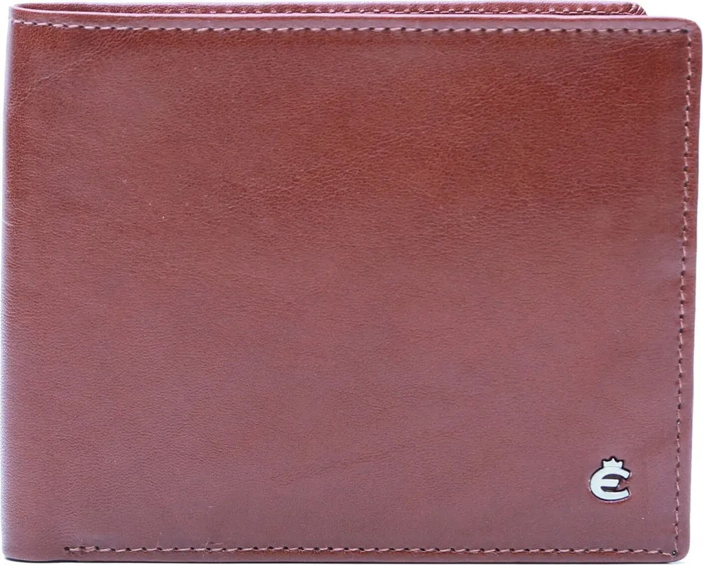 Esquire Toscana Wallet Brown: Eleganza in Pelle per il Manager