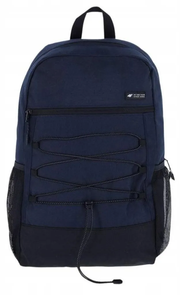 Sac à dos enfant 23 L robuste contre le mal de dos 4F bleu marine foncé
