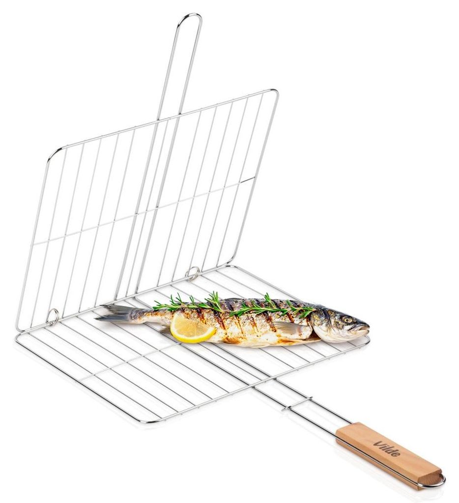 Vilde | Panier de barbecue pour grille - 33x29 cm - Grille Image du produit 