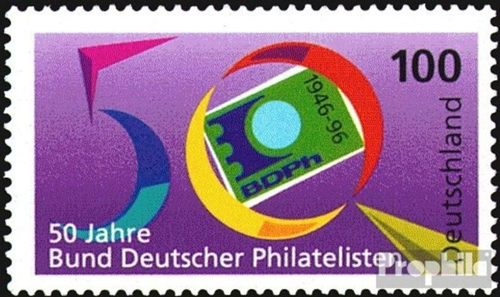 Briefmarken BRD (BR.Deutschland) 1996 Mi 1878 (kompl.Ausg.) Produktbild 