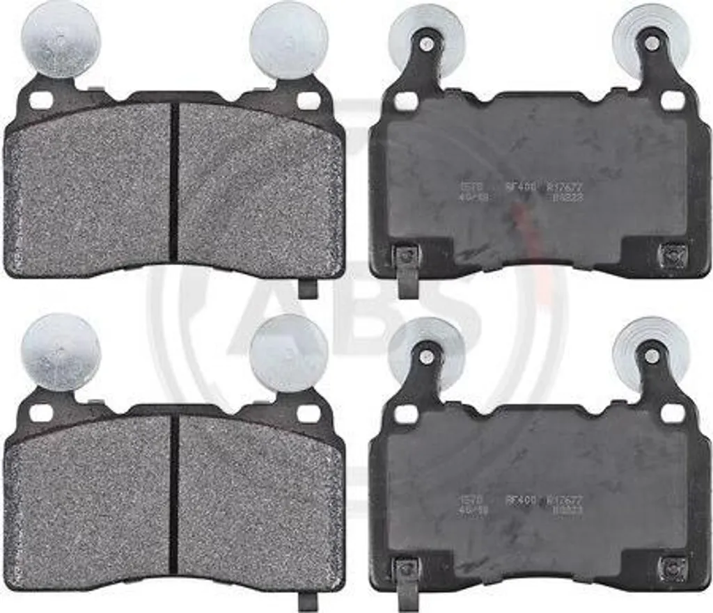 Plaquettes de Frein 35051 OE 22907156 - Friction Stable et Sans Bruit