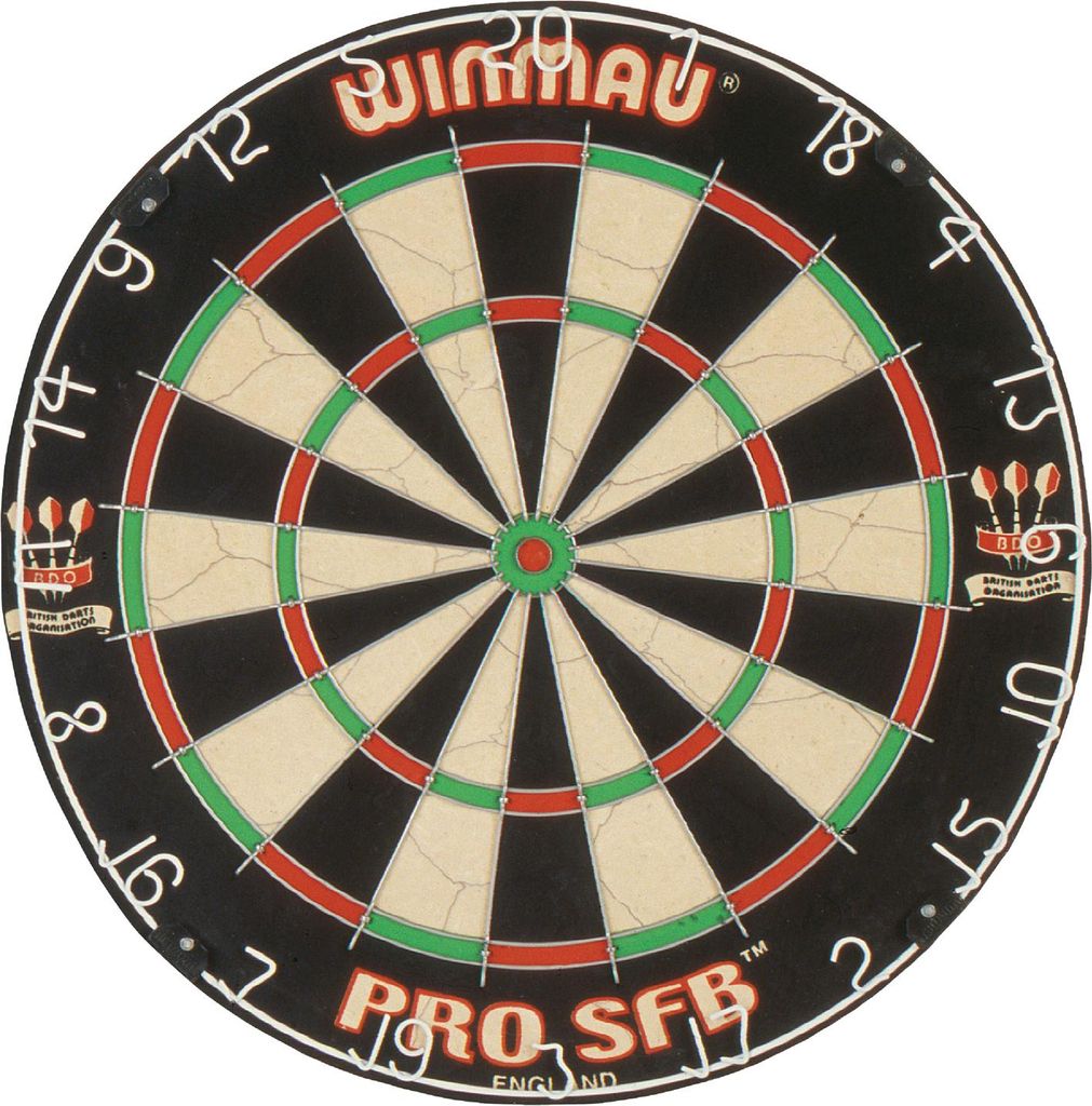 Winmau Dartscheibe "PRO SFB" schwarz Produktbild 