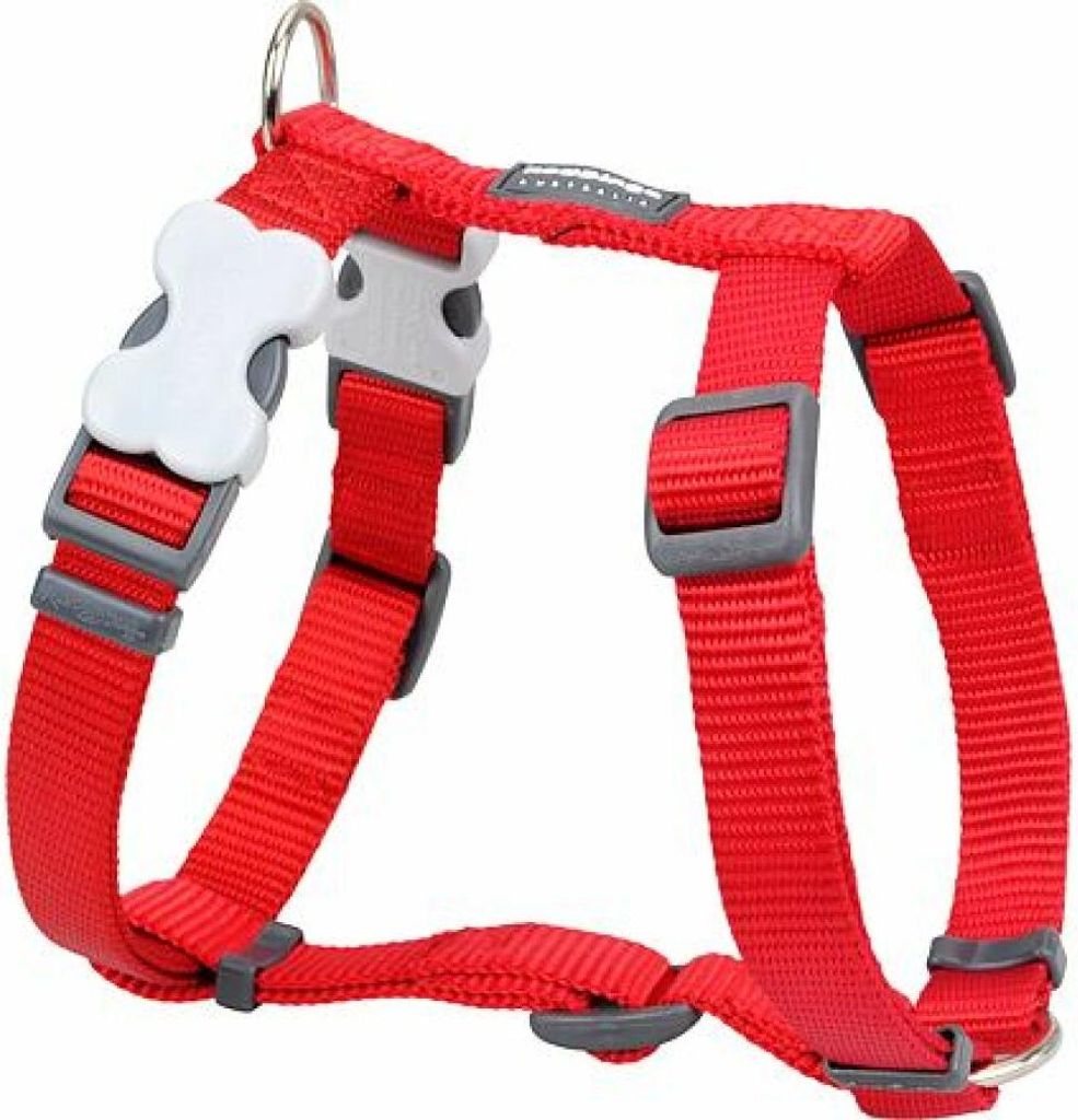 Hundegeschirr Red Dingo weich 37-61 cm Rot