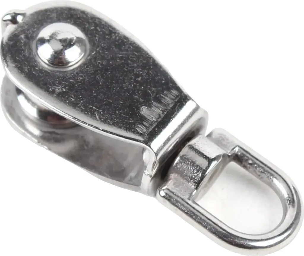 Galet de levage pour garage et jardin, inox 304, pivotant 35 kg