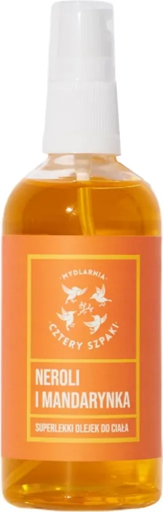 Olio Corpo Naturale Neroli Mandarino 100ml - Cztery Szpaki