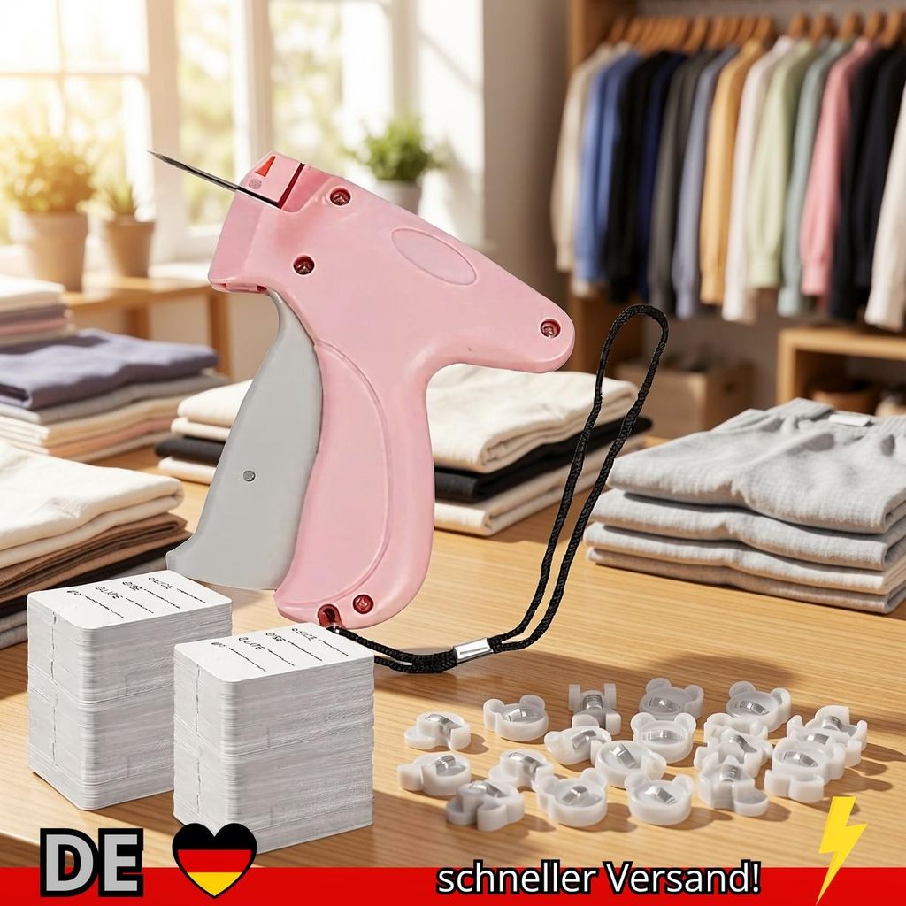 Etikettierpistole Textil Quilthalter Silikon Hangtag Pistole