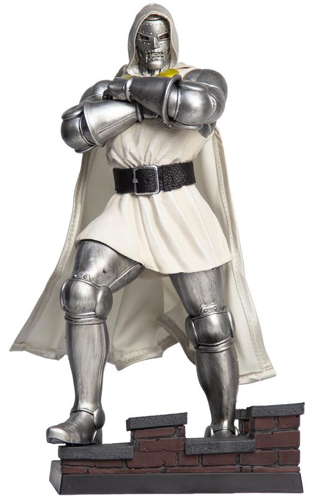 Statuette Pvc Marvel - Doctor Doom, Édition Gold Label - Image du produit 
