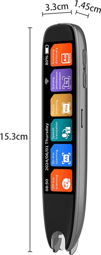 S65 Pro Překladač slovníků Čtečka naskenovaného textu Obrázek produktu 11