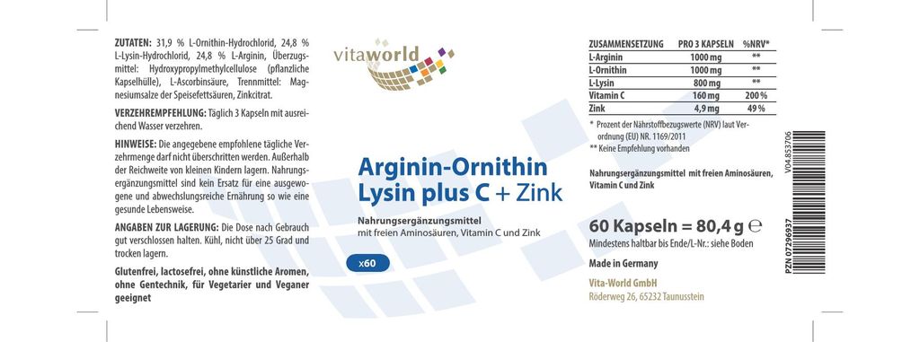 Arginin Und Lysin Zusammen Einnehmen www.kaufland.de