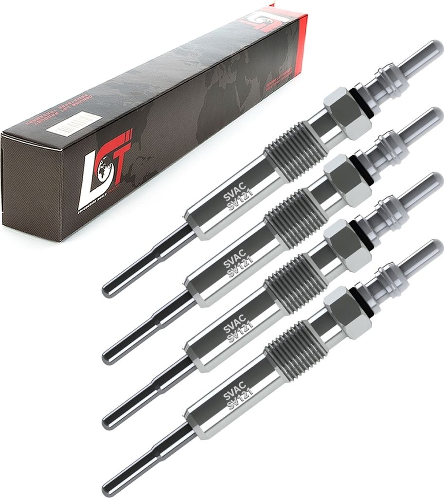 4x Glühkerze Stabglühkerze 4,4 Volt für RENAULT MEGANE 3 III GRAND SCENIC 1.9dCi