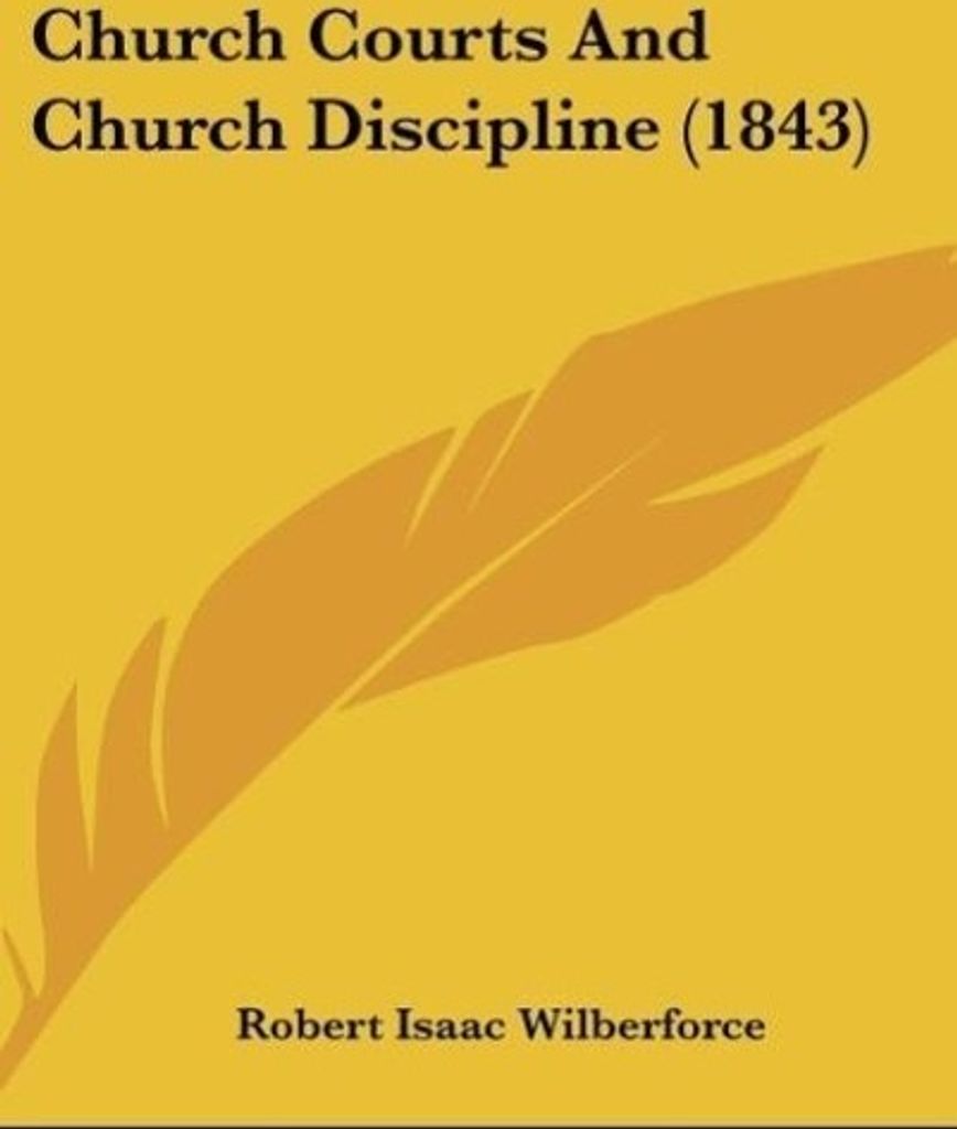 Church Courts And Church Discipline (1843)