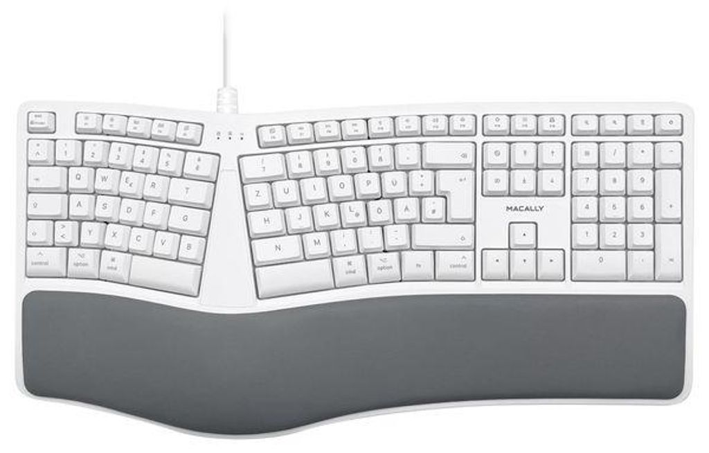 MERGOKEY-DE, ergonomische USB-A-Tastatur Produktbild 