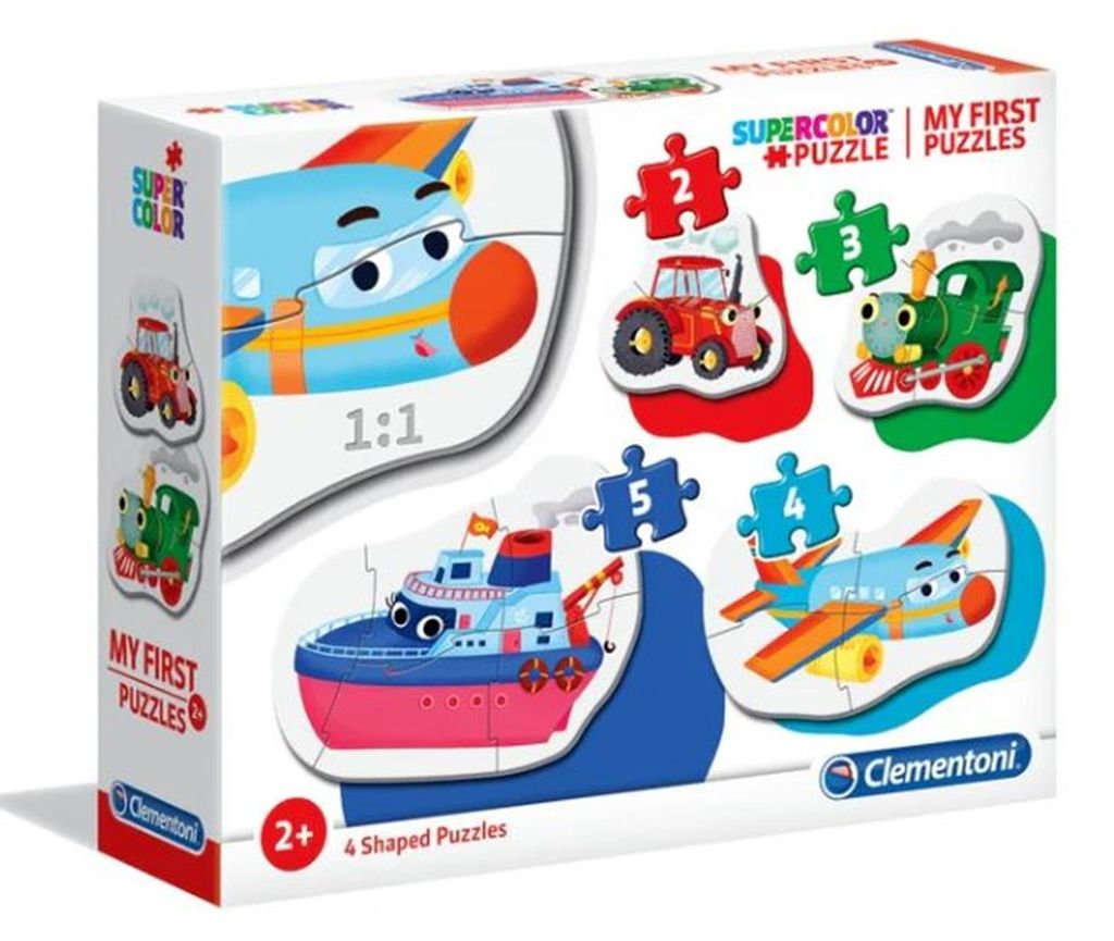 Clementoni My First Puzzles - Fahrzeuge