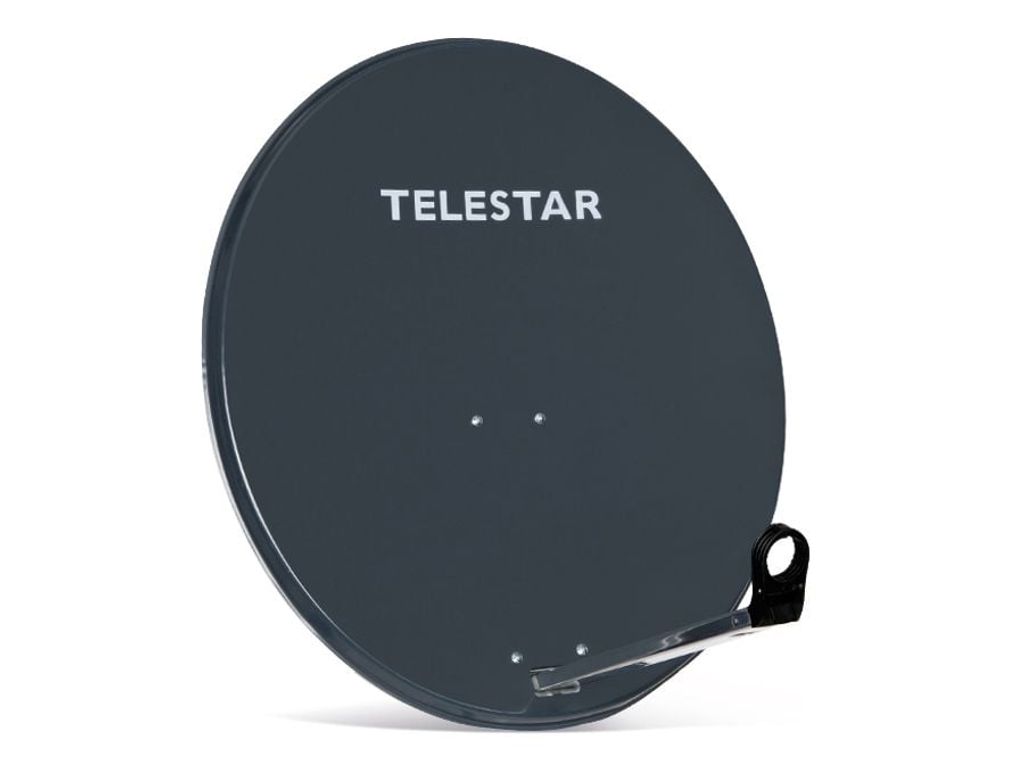 SAT-Spiegel TELESTAR, Alu, 80 cm, grau Produktbild 