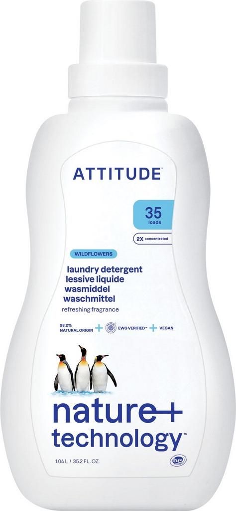 Płyn Do Prania, Wildflowers, 35 Ładń, ATTITUDE Zdjęcie produktu 