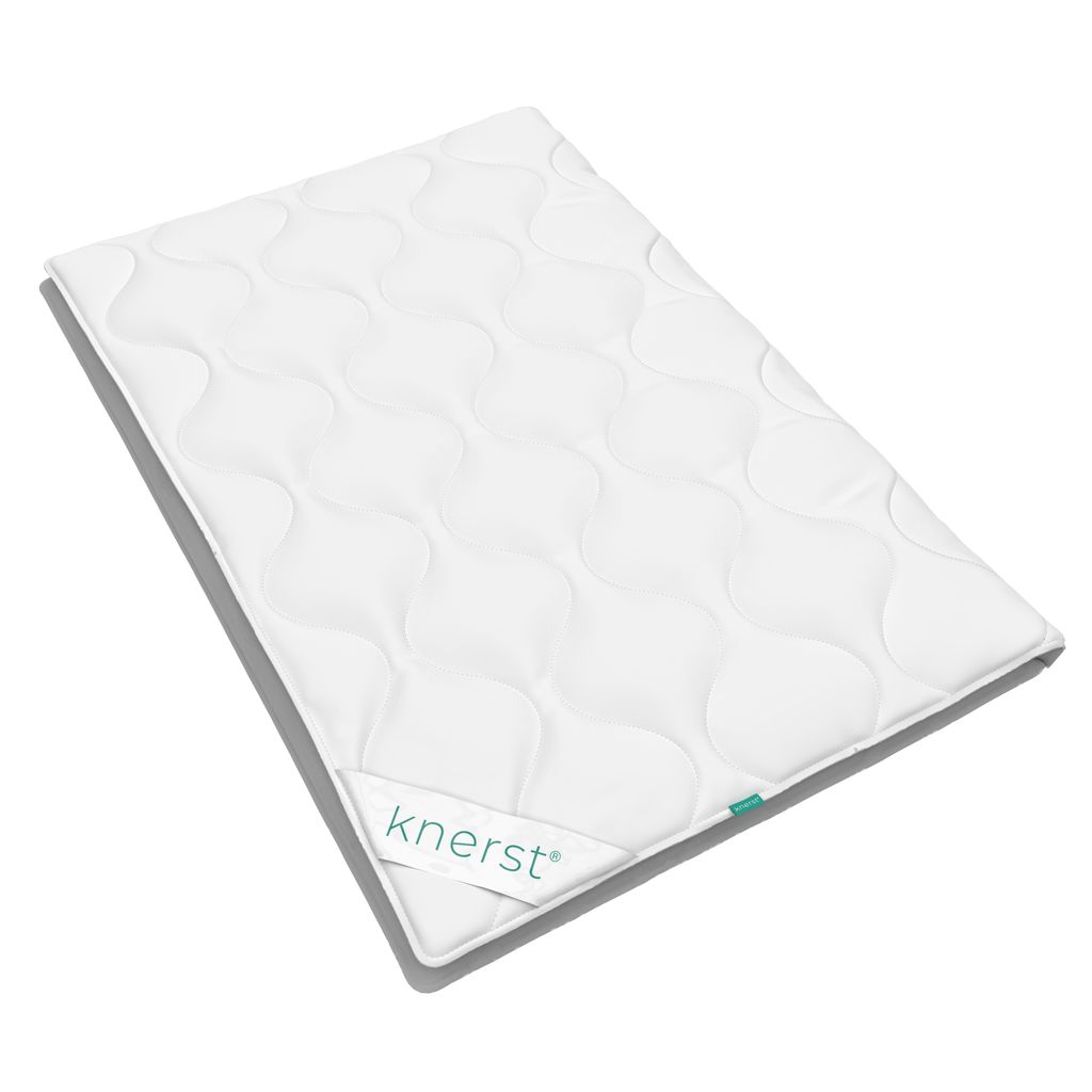 KNERST Ganzjahresdecke - atmungsaktive, temperaturausgleichende Schlafdecke - Decke für das ganze Jahr - Größe: 155x220 cm