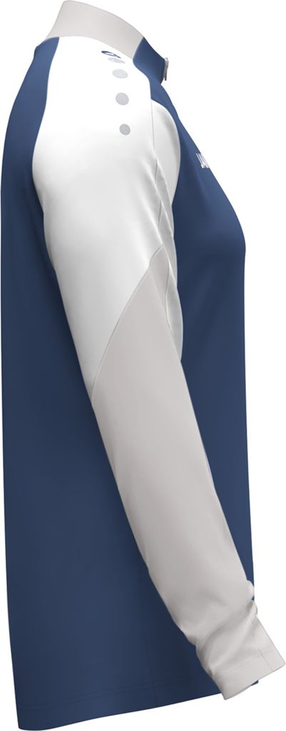 JAKO Damen Ziptop Dynamic - 8670D, Farbe:nachtblau/weiß/hellgrau, Größe:M (38/40)