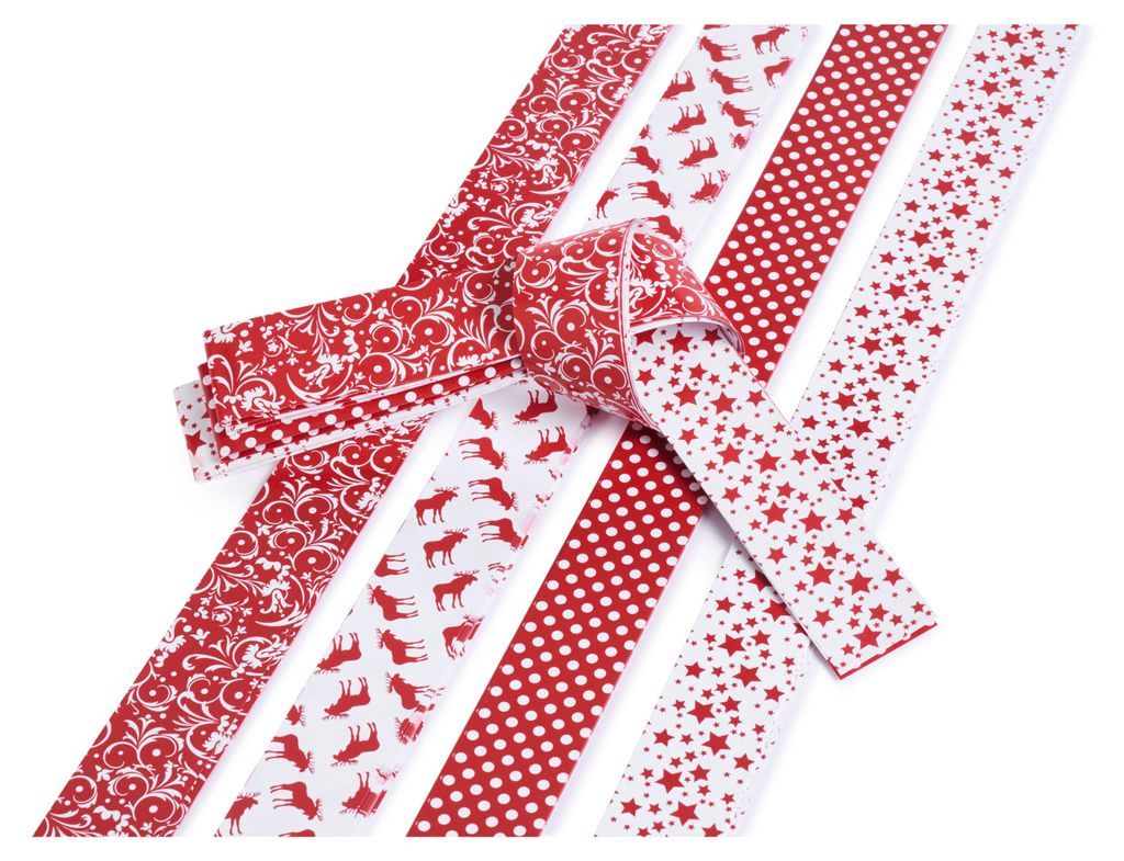 Gebrüder Bertels Papierstreifen Scandinavian X-Mas 25 mm 36 Produktbild 
