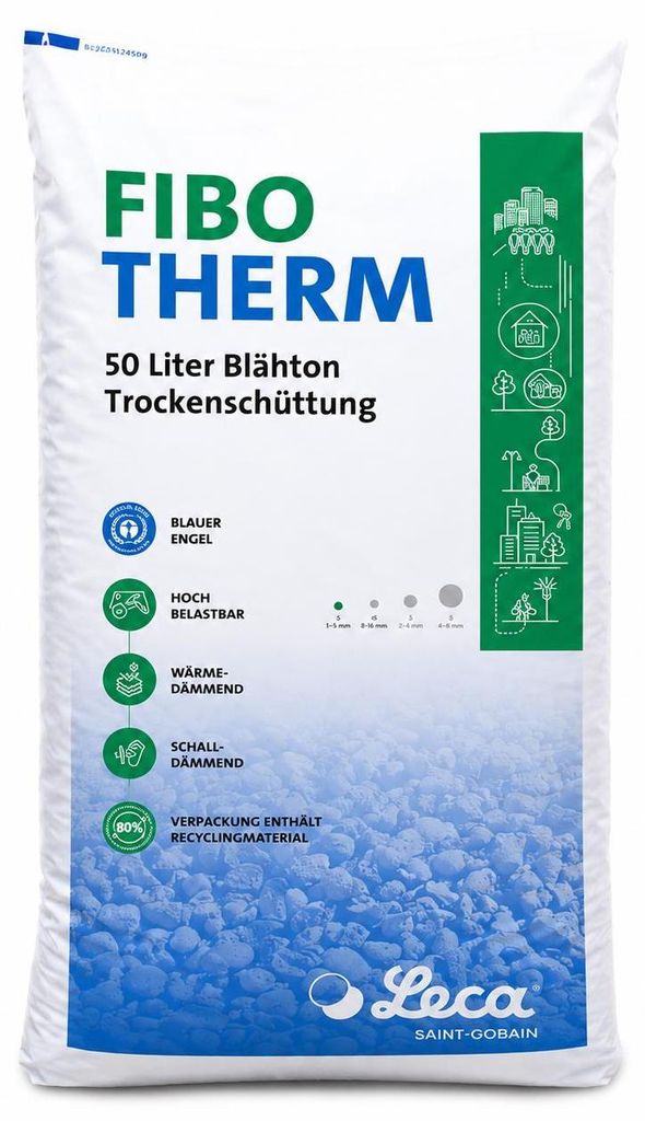 FIBOTHERM Trockenschüttung 1-5mm 50l Produktbild 