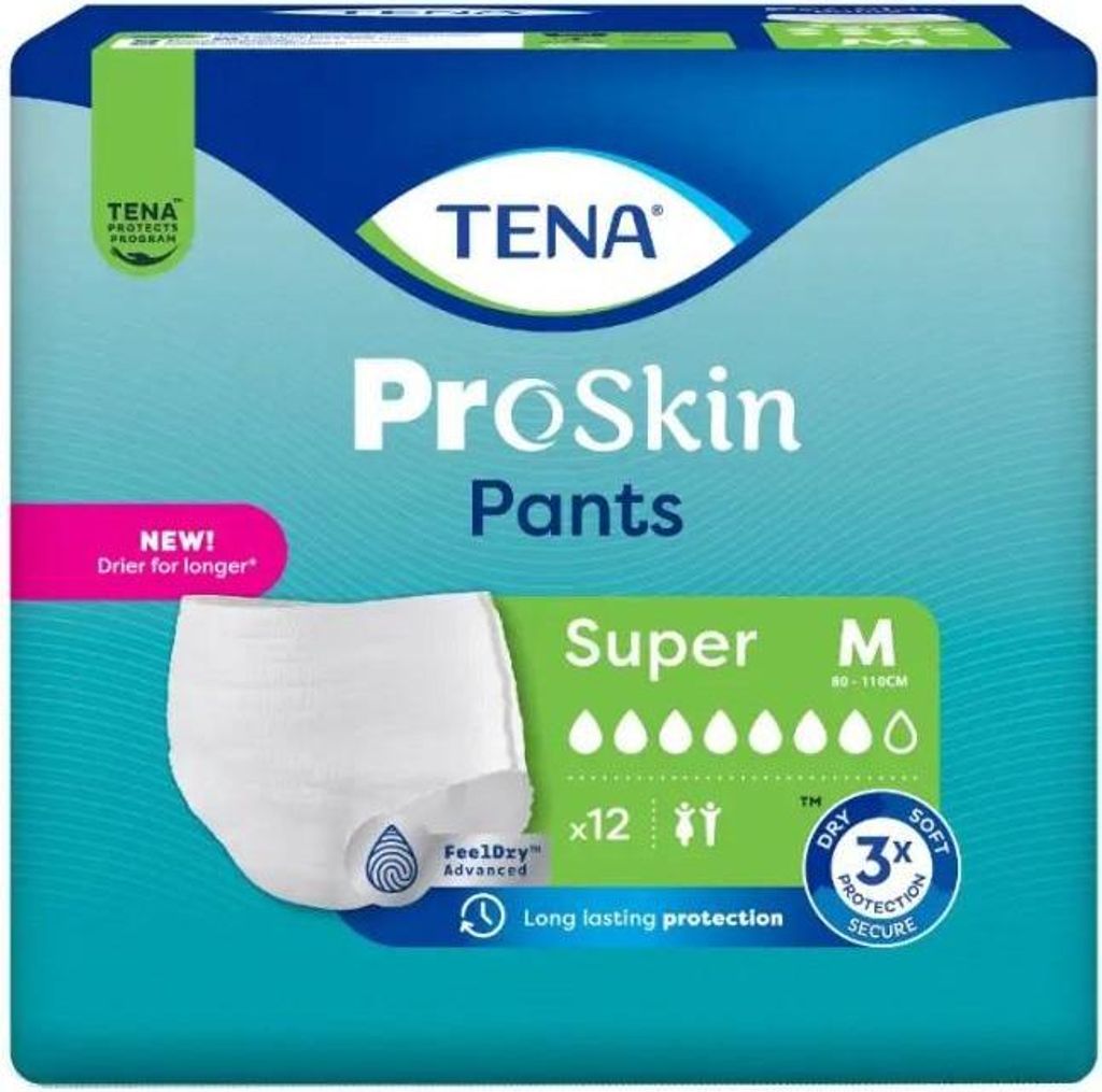 Tena Proskin Pants Super Medium - 4 paquets de 12 Image du produit 