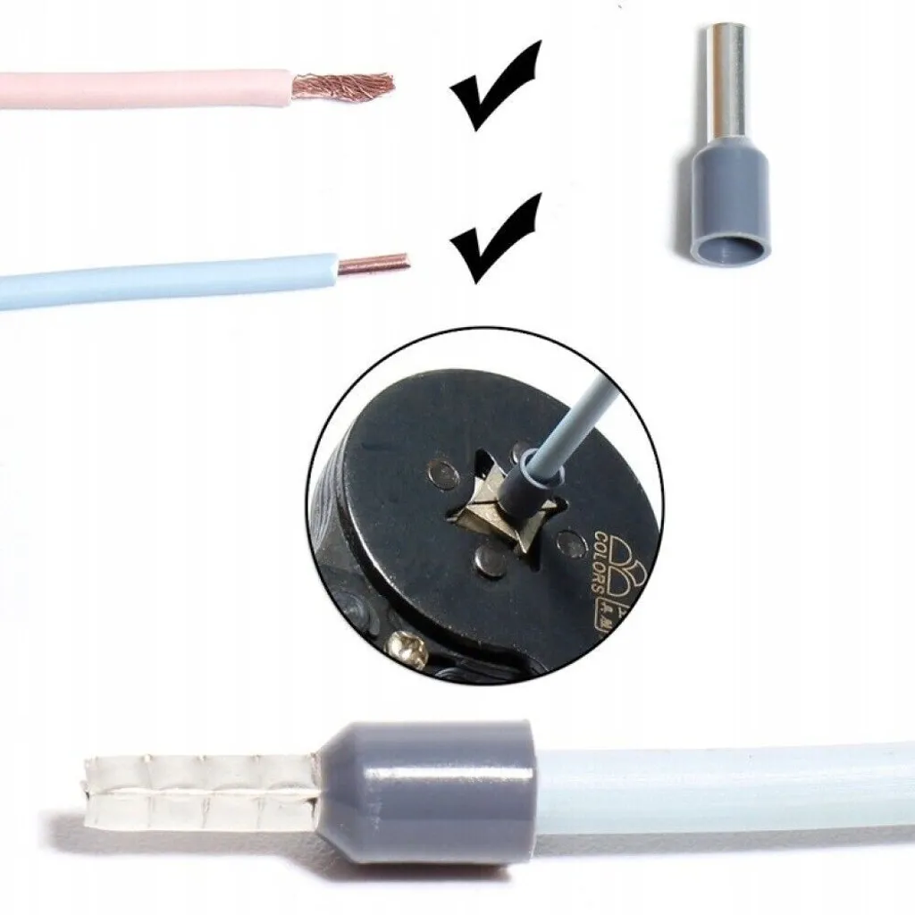 Jeu d'embouts de câblage isolés de 0.5 à 16 mm² | Coffret de 2000 pièces