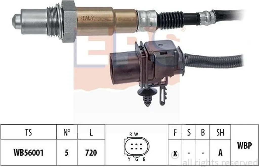 Sonde Lambda OE 55200368 pour Jeep Compass et Fiat Ducato Haute Qualité