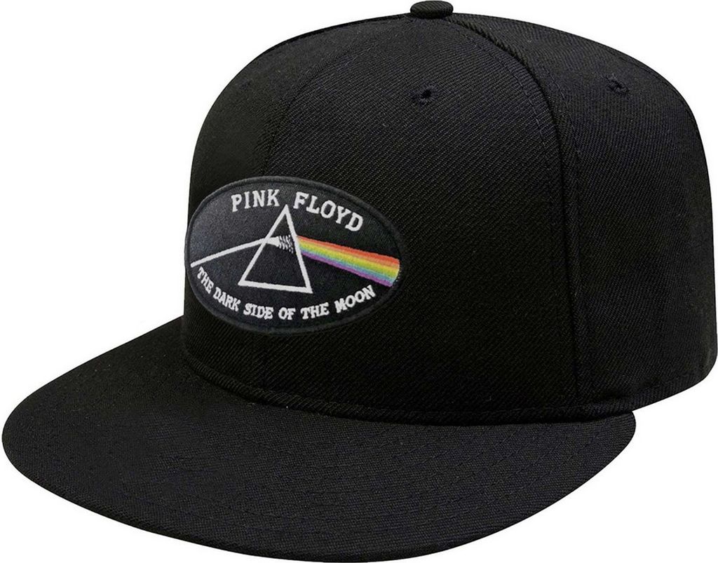 Pink Floyd - "The Dark Side Of The Moon" Snapback Mütze für Herren/Damen Uni RO8320 (Einheitsgröße) (Schwarz)