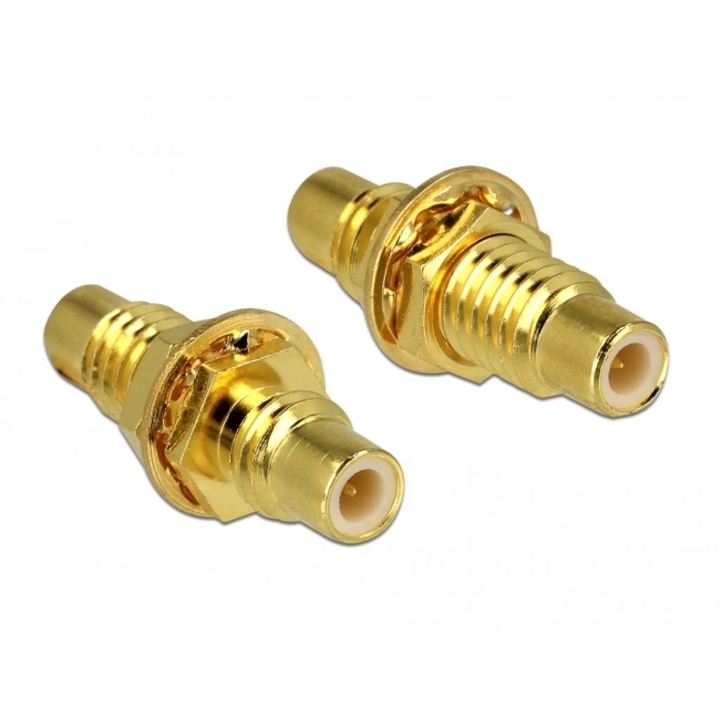 Delock Adapter SMC Buchse > SMC Buchse zum Einbau Produktbild 