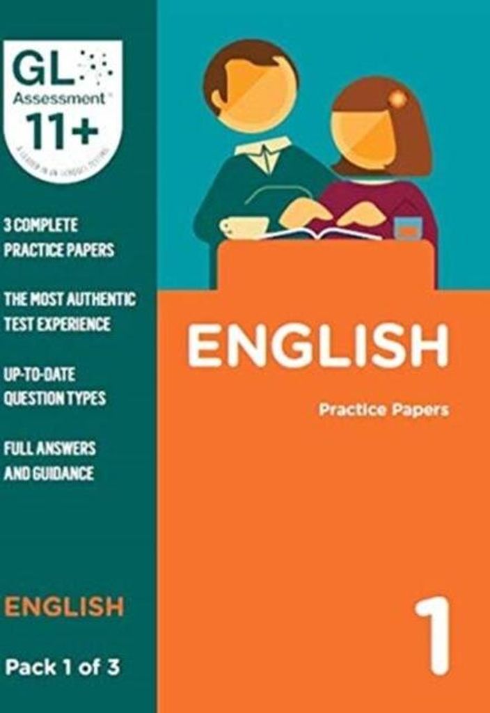 11+ Practice Papers English Pack 1 (Multiple Choice)